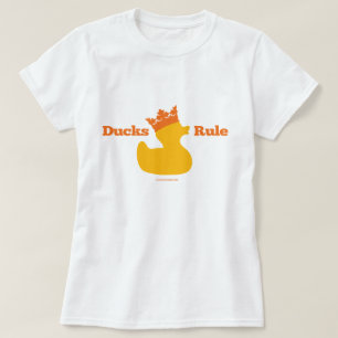 アヒルの規則(女の子らしい) Tシャツ