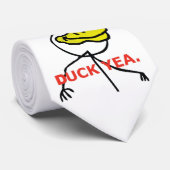 アヒルの賛成-最下の先端のタイ ネクタイ (ロール)