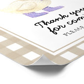 アヒルの赤ちゃんシャワー – あり来がとう ポスター (角)