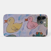 アヒルの雨粒 Case-Mate iPhoneケース (裏面(横))
