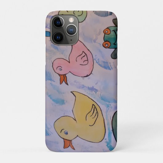 アヒルの雨粒 Case-Mate iPhoneケース (裏)