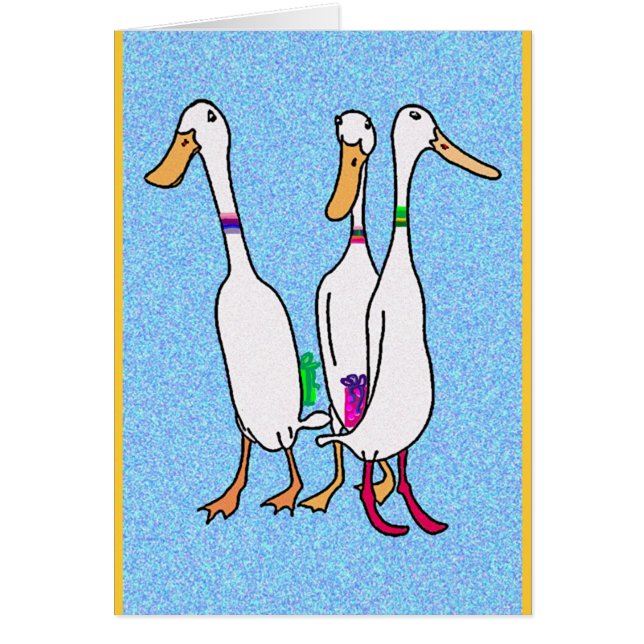 アヒルの驚き (正面)