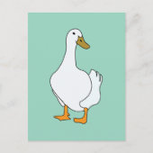 アヒルの鳥 ポストカード (正面)