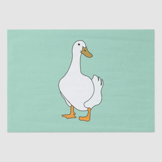 アヒルの鳥 薄葉紙 (正面)