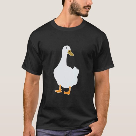 アヒルの鳥 Tシャツ (正面)