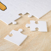 アヒルはパイロット帽子とパイロット ジグソーパズル (側面)