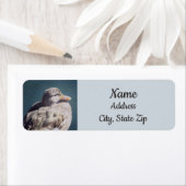 アヒルはブルーウォーターレイクアニマルで休息 ラベル (インサイチュ)