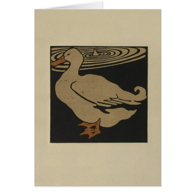 アヒルは池で (正面)