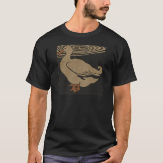 アヒルは池で Tシャツ