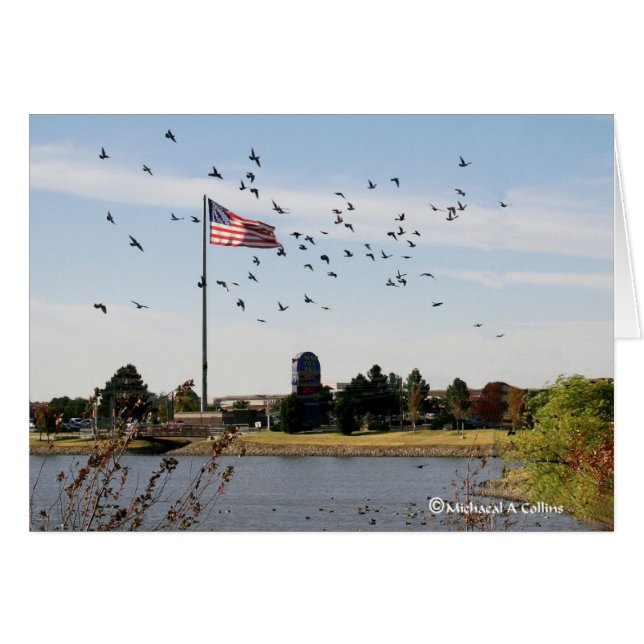 アヒルは米国を愛します (正面横)