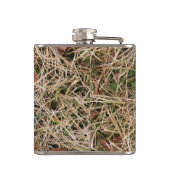 アヒルは迷彩柄を葦でふきます フラスク (裏面)