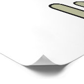 アヒルを一列に並べる ポスター (角)