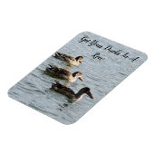 アヒルを一列に並べる マグネット (左側)