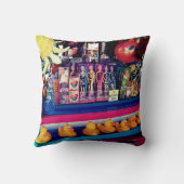 アヒルを引っ掛ける クッション (裏面)