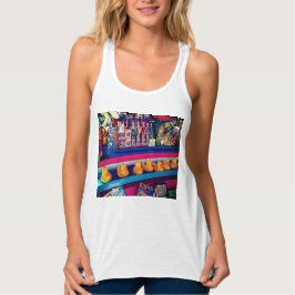 アヒルを引っ掛ける タンクトップ