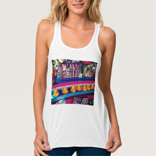 アヒルを引っ掛ける タンクトップ (正面)