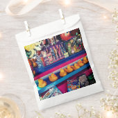 アヒルを引っ掛ける フェイバーバッグ (クリップ留めされた状態)