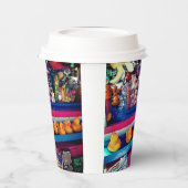 アヒルを引っ掛ける 紙コップ (左)