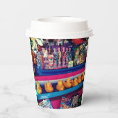 アヒルを引っ掛ける 紙コップ (裏面)