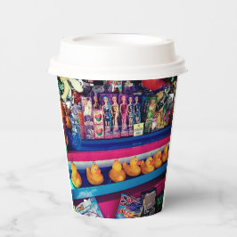 アヒルを引っ掛ける 紙コップ