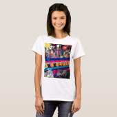 アヒルを引っ掛ける Tシャツ (正面フル)