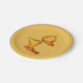 アヒルを見る ペーパープレート (アングル)
