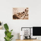 アヒルを連れて行く ポスター (ホームオフィス)