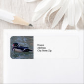 アヒルカラフル水鳥 ラベル (インサイチュ)