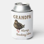 アヒルクーラーボックス 缶クーラー (缶裏面)