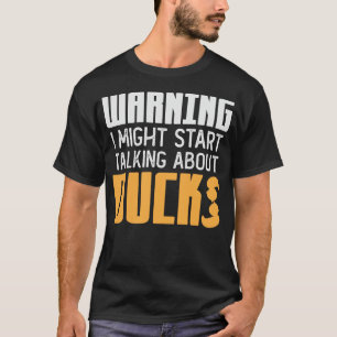 アヒルジョークダックことわざダックス Tシャツ