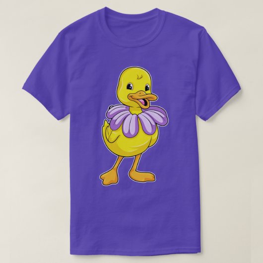 アヒルデイジー Tシャツ (デザイン正面)