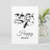 アヒルハンターの誕生日パーティー 招待状 (スタンド正面)