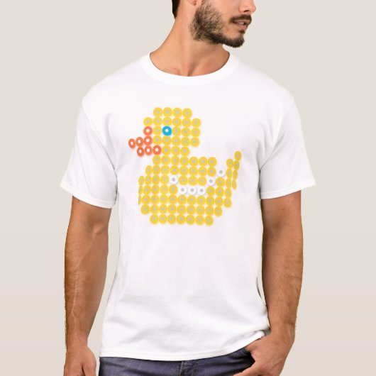 アヒルパターン#58 - PrinterKids Tシャツ (正面)