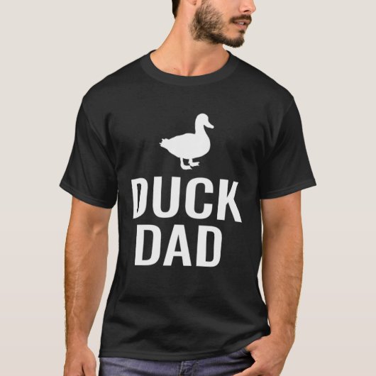 アヒルパパ Tシャツ (正面)