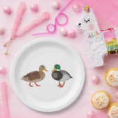 アヒルパーティープレート ペーパープレート (パーティー)