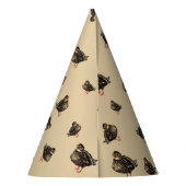 アヒルパーティー帽子 パーティーハット (裏面)