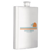 アヒルビーチノースカロリナサンパームツリーズ フラスク (右)