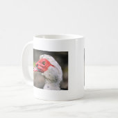 アヒルポートレート コーヒーマグカップ (正面左)