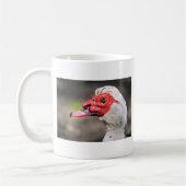 アヒルポートレート コーヒーマグカップ (左)