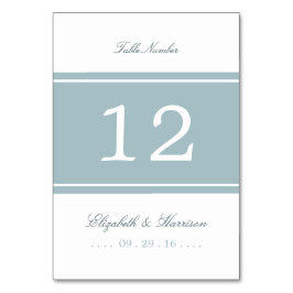 アヒルモダン卵結婚青のテーブル番号 テーブルナンバー