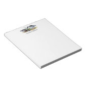 アヒルヴィンテージ鳥獣パーソナライズされた ノートパッド (アングル)