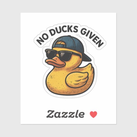 アヒル与え シール (シート)