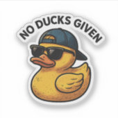 アヒル与え シール (正面)