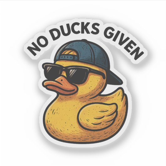 アヒル与え シール (正面)