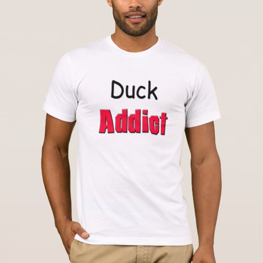 アヒル中毒 Tシャツ (正面)