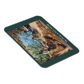 アヒル付きフォトマグネット マグネット (右側)