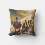 アヒル付きマザーマラードアヒル クッション (正面)