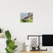 アヒル付きマムウッドアヒル ポスター (ホームオフィス)