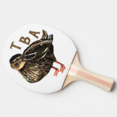 アヒル卓球ラケット 卓球ラケット (横)