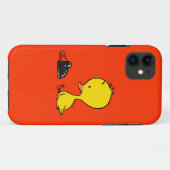 アヒル及び電話 Case-Mate iPhoneケース (裏面(横))
